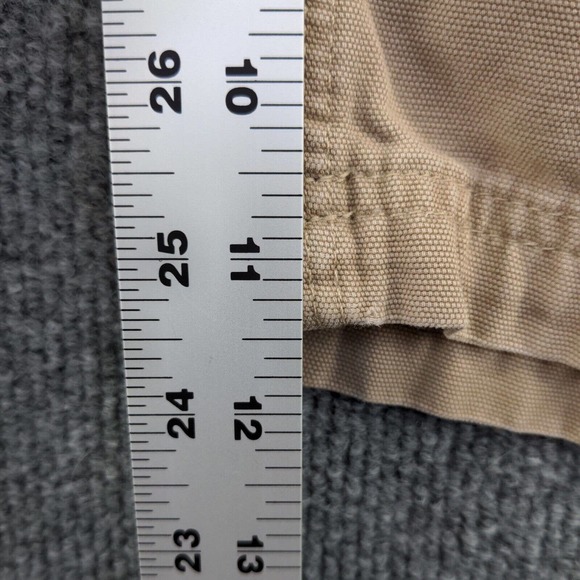 Carhartt Mens Carpenter Shorts Tan Size 40 Cotton Pockets Outdoor - Picture 4 of 15